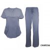 Stretch V-neck 2 Pocket Scrub Sets