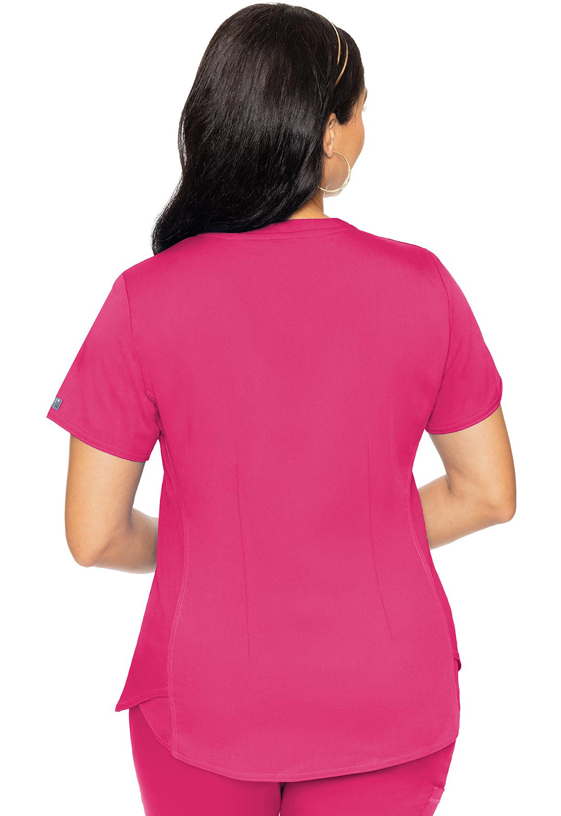 V-NECK SHIRTTAIL TOP/ MC7459