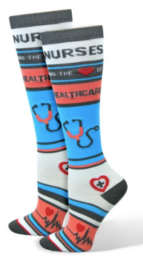 Nurses Healthcare Fashion Compression Sock