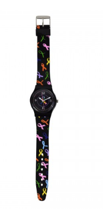 Awareness Ribbon Jelly Watch