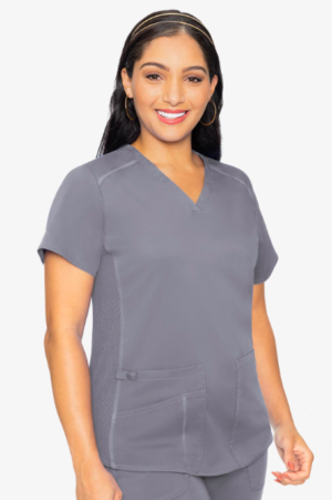 V-NECK SHIRTTAIL TOP/ MC7459