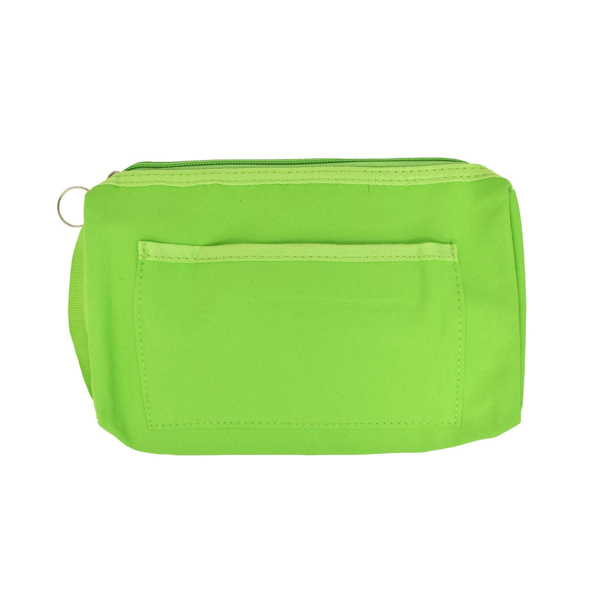Nylon Zip Organizer Green