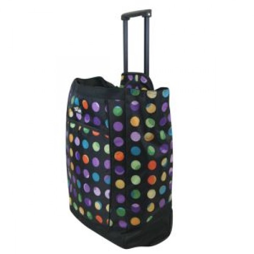 Rolling Bag Rainbow Dot