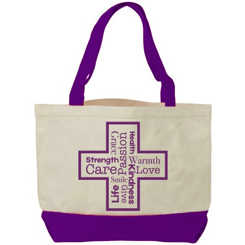 Small Tote Purple