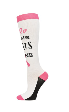 Pro Cureª No One Fights Alone Fashion Compression Sock