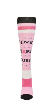 Pro Cureª Love, Hope, Cure Fashion Compression Sock